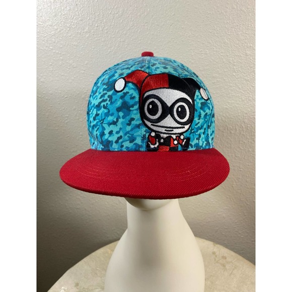 Six Flags Accessories - Six Flags Theme Parks Harley Quinn Baseball Cap Adjustable